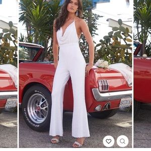 12th Tribe Revolution Wide Leg Sequin Jumpsuit